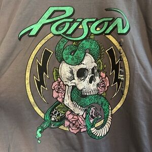 NWOT Poison Graphic Tee